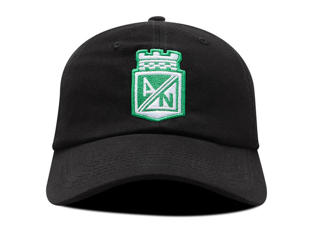 Gorra Atlético Nacional Oficial OC Caps Oto-103 negro escudo