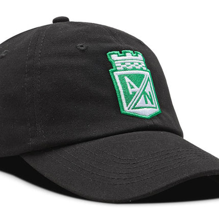 Gorra Atlético Nacional Oficial OC Caps Oto-103 negro escudo
