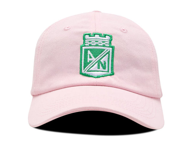 Gorra Atlético Nacional Oficial OC Caps Oto-103 rosa escudo