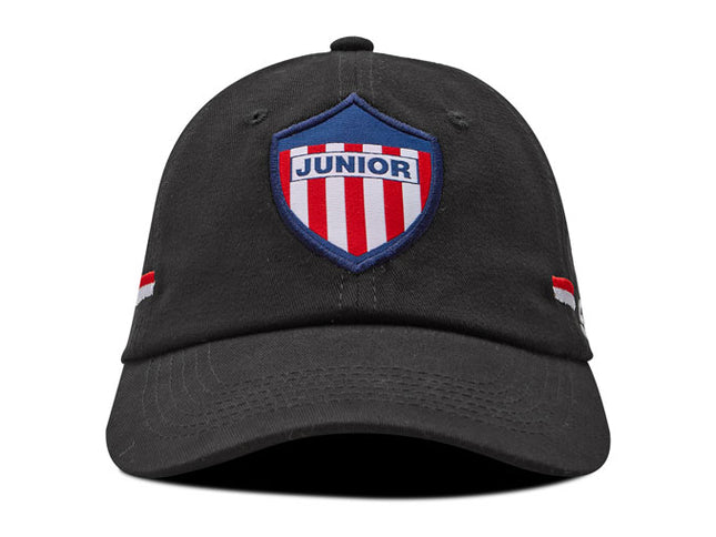 Gorra Junior FC Oficial dad cap Oc caps negra banderas