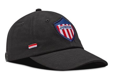 Gorra Junior FC Oficial dad cap Oc caps negra banderas