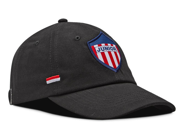Gorra Junior FC Oficial dad cap Oc caps negra banderas