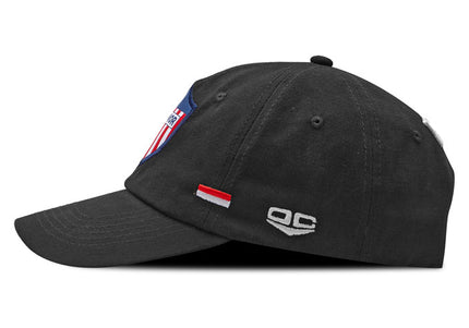 Gorra Junior FC Oficial dad cap Oc caps negra banderas