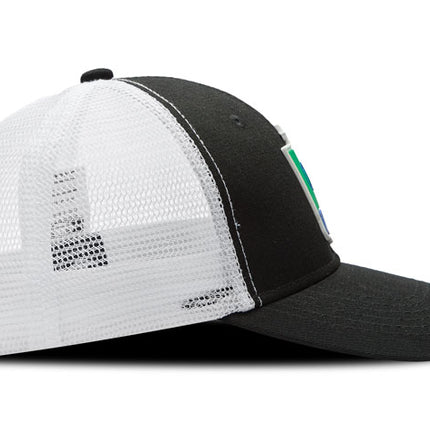 Gorra Once Caldas Oficial Malla Negra/Blanca oto-108