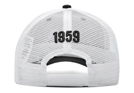 Gorra Once Caldas Oficial Malla Negra/Blanca oto-108