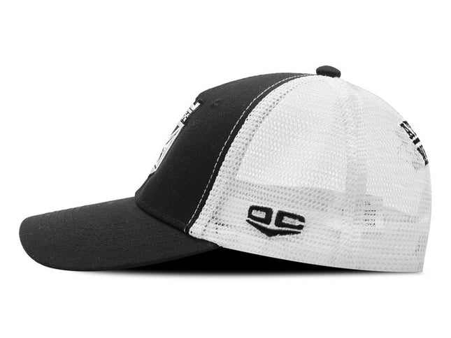 Gorra Atlético Nacional Oficial de Malla escudo Negro/Blanco