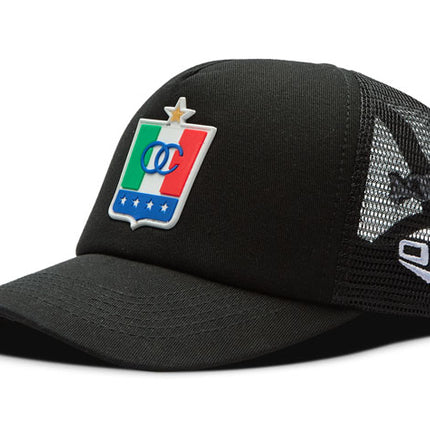 Gorra Once Caldas Oficial Malla Negra oto-109