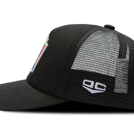 Gorra Once Caldas Oficial Malla Negra oto-109