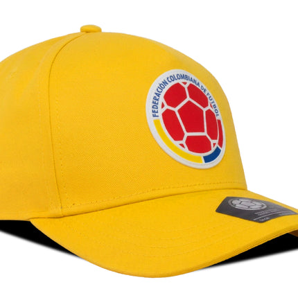 Gorra Oficial FCF Selección Colombia Mariposas Amarilla