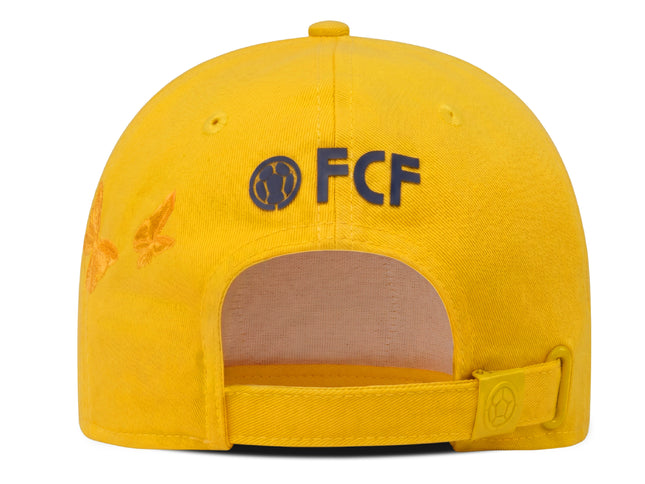 Gorra Oficial FCF Selección Colombia Mariposas Amarilla