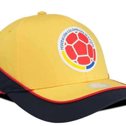 Gorra Oficial FCF Selección Colombia retro amarilla