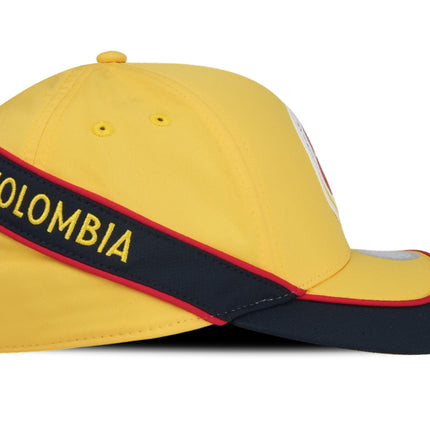Gorra Oficial FCF Selección Colombia retro amarilla