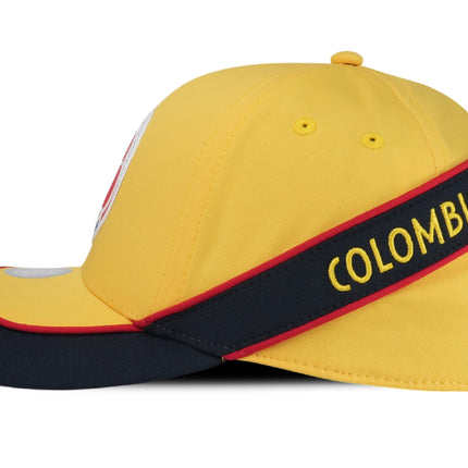 Gorra Oficial FCF Selección Colombia retro amarilla