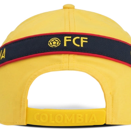 Gorra Oficial FCF Selección Colombia retro amarilla