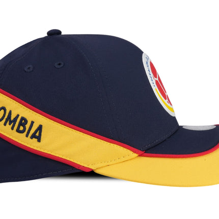 Gorra Oficial FCF Selección Colombia retro azul