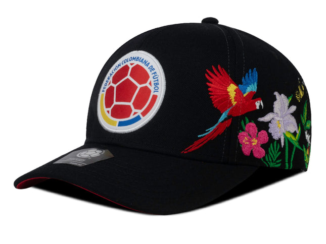 Gorra Oficial FCF Selección Colombia Guacamaya negra