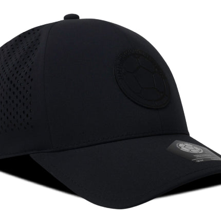 Gorra Oficial FCF Selección Colombia tono a tono negro