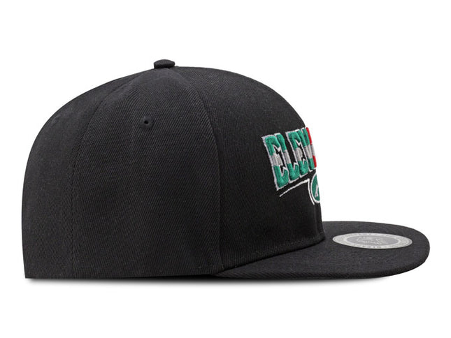 Gorra plana DJ caps Elevation negro