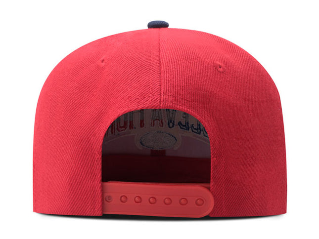 Gorra plana DJ caps Elevation roja