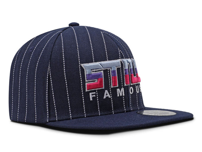 Gorra plana DJ Still Famous azul