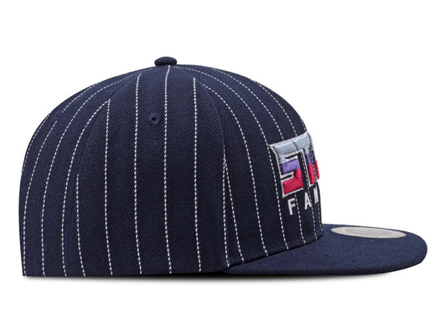 Gorra plana DJ Still Famous azul