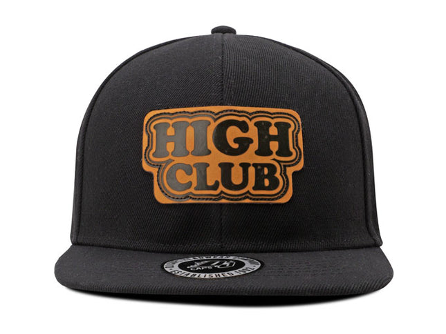 Gorra plana DJ High Club negra