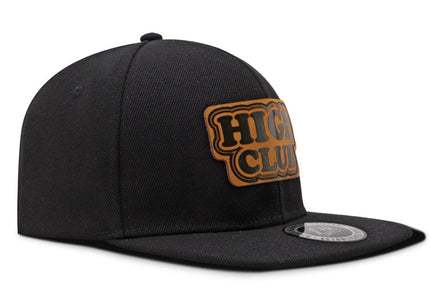 Gorra plana DJ High Club negra