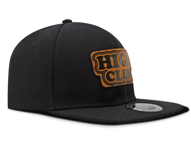Gorra plana DJ High Club negra