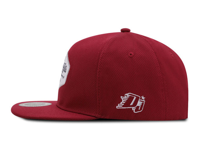 Gorra plana DJ Green Hills rojo