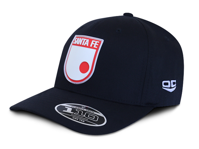 Gorra Independiente Santa Fe Oficial Premium Flexfit 110 negra