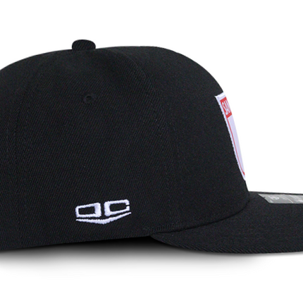 Gorra Independiente Santa Fe Oficial Plana negra Edición especial limitada