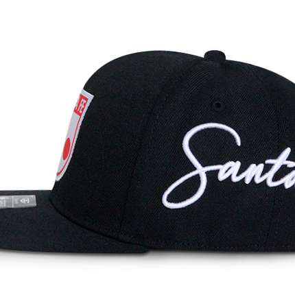 Gorra Independiente Santa Fe Oficial Plana negra Edición especial limitada