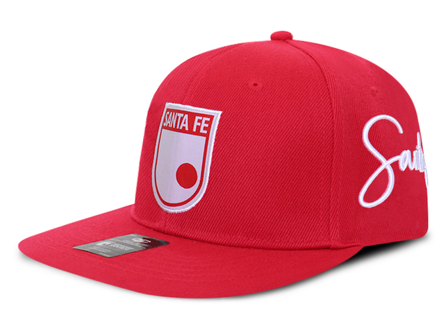 Gorra Independiente Santa Fe Oficial Plana roja Edición especial limitada