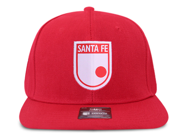 Gorra Independiente Santa Fe Oficial Plana roja Edición especial limitada