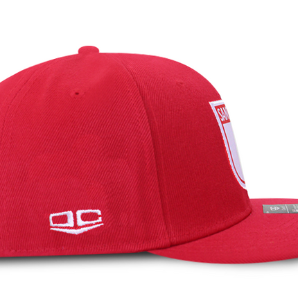 Gorra Independiente Santa Fe Oficial Plana roja Edición especial limitada