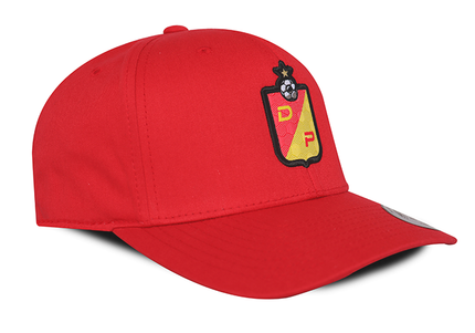 Gorra Deportivo Pereira Oficial OC Caps Flexfit 6389 premium Roja