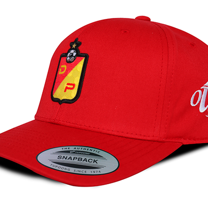 Gorra Deportivo Pereira Oficial OC Caps Flexfit 6389 premium Roja