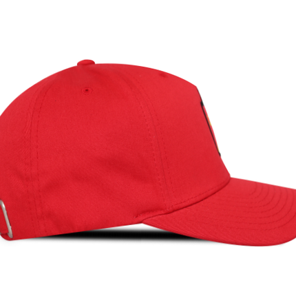 Gorra Deportivo Pereira Oficial OC Caps Flexfit 6389 premium Roja