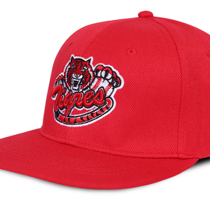 Gorra Tigres de Cartagena Oficial Fanáticos Roja Plana