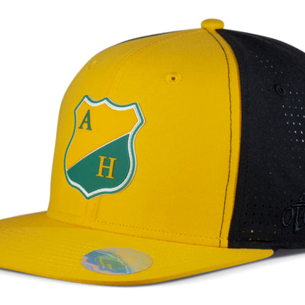 ATLÉTICO HUILA GORRA OFICIAL AMARILLA/negro