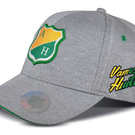 ATLÉTICO HUILA GORRA OFICIAL gris