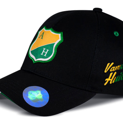 ATLÉTICO HUILA GORRA OFICIAL negra