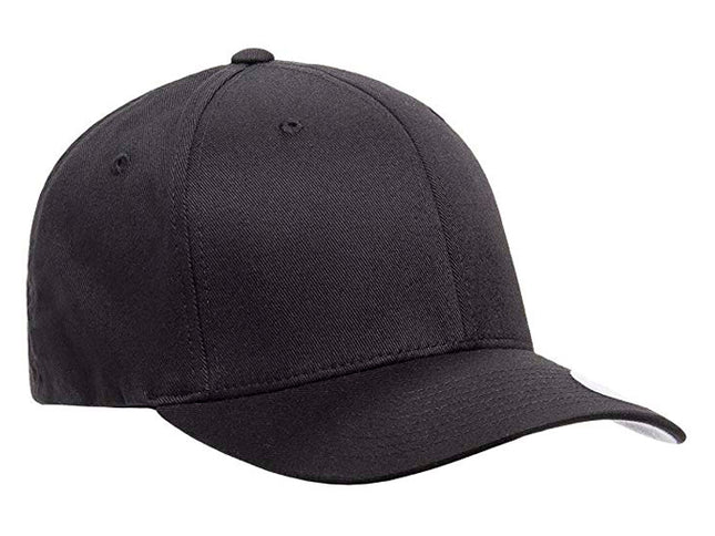 Gorra Flexfit Clásica 6277 Cerrada Negra
