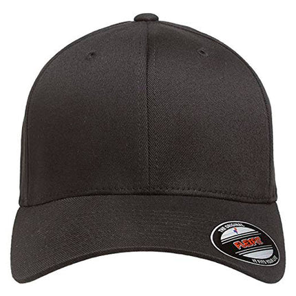 Gorra Flexfit Clásica 6277 Cerrada Negra