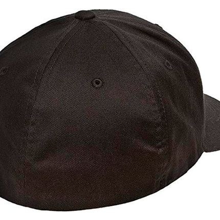 Gorra Flexfit Clásica 6277 Cerrada Negra
