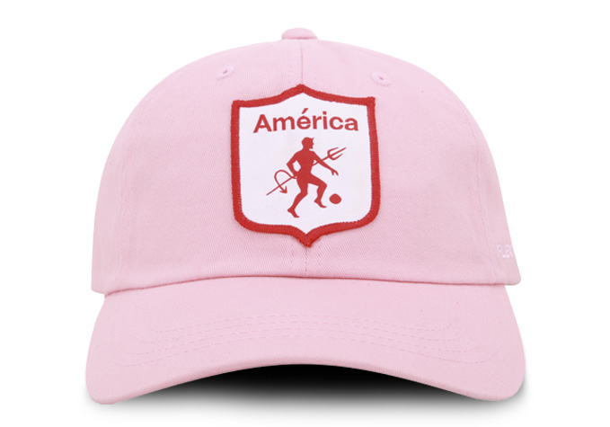 Gorra América de Cali Oficial OC Caps Clásica Rosada 